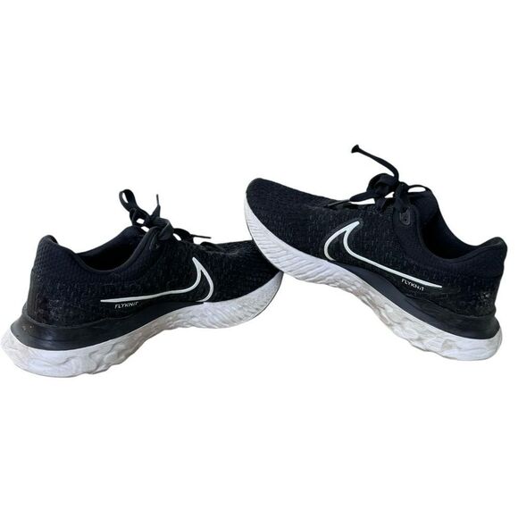 Nike React Infinity Run Flyknit 3 Black & White Running Shoes Sneakers. - Picture 5 of 8